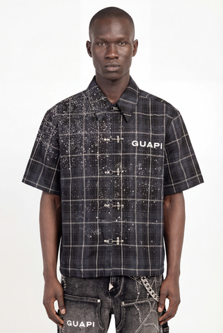 GUAPI SHDOW PLAID SHIRT