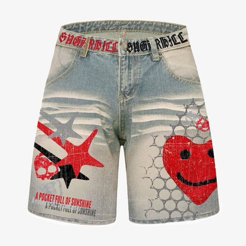 SUGARHILL “SUNSHINE” JORTS (WHEAT WASH)