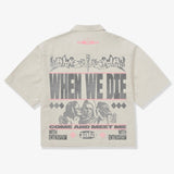 GALA "GRAVEYARD" ZIP SHIRT (BONE)