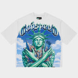 GODSPEED EMPIRE-GUARDIAN SHIRT-WHITE