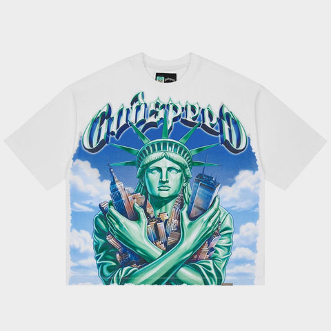 GODSPEED EMPIRE-GUARDIAN SHIRT-WHITE