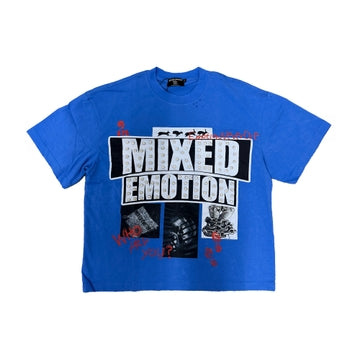 MIXED EMOTION BLUE 'LOST IDENTITY' TEE