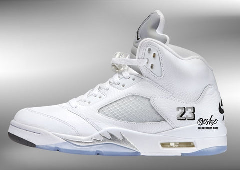 JORDAN 5 RETRO WHITE METALLIC (2026)