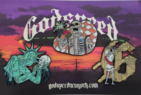 GODSPEED HAT PINS
