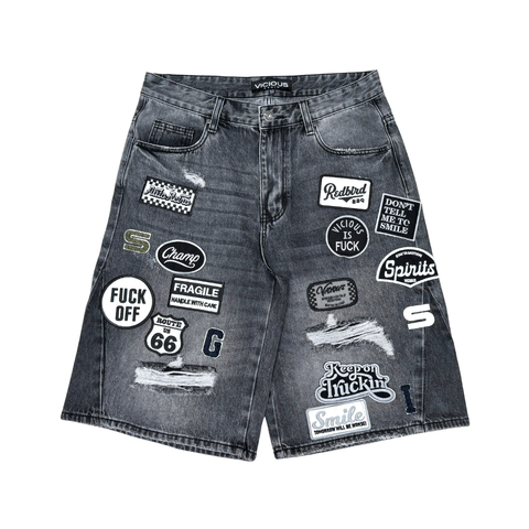 VICIOUS DENIM SHORT